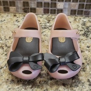 Mini Melissa ultragirl bow flat